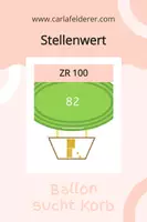 Vorschau - Spiele - Stellenwert im Zahlenraum 100: Ballon sucht Korb - Deckblatt