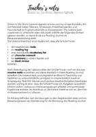 Vorschau - Arbeitsblätter - Lektürearbeit - Simon vs. the Homo Sapiens Agenda - Seite 1