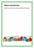 Vorschau - Arbeitsblätter - Meine Weihnachtsferien - Seite 2