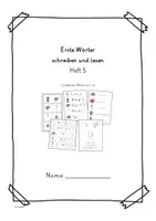 Vorschau - Arbeitsblätter - Erste Wörter schreiben und lesen5 - Seite 2