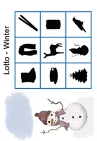 Vorschau - Spiele - Sprachförderung im Winter: Schattenbilder-Lotto (DaZ/DaF) - Seite 2