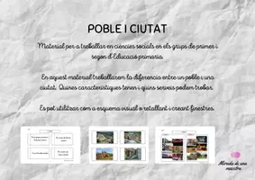 Vista previa - Hojas de trabajo - POBLE I CIUTAT - Portada