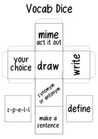 Vista previa - Juegos / Gamificación - Vocabulary Dice / Vobcab Cube - Creative Learning - página 2