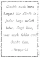 Vorschau - Unterrichtsreihen - BIBELVERSE gestalten und reflektieren - Beten und Gebet Religionsunterricht - Seite 1