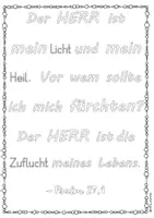 Vorschau - Unterrichtsreihen - Bibelverse biblische Metaphern inkl. Reflexionsteil - zum Ausmalen, kreativen Gestalten, Reflektieren und Theologisieren mit Kindern im Religionsunterricht Symbole Bibel - Seite 1