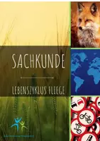 Vorschau - Stundenentwürfe - Lebenszyklus (Haus-)Fliege Aufgaben Lösungen Steckbrief - Deckblatt