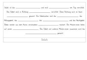 Vorschau - Stundenentwürfe - Fünf Säulen des Islam und das Gebet - differenziert (1-4) - Seite 3