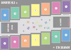 Vista previa - Juegos / Gamificación - Escalando - Juego con la escala musical - Portada