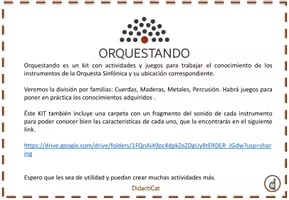 Vista previa - Juegos / Gamificación - Orquestando - Kit y Poster Orquestal (Español) - página 3