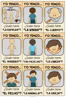 Vorschau - Spiele - EL CUERPO (Körper) - Yo tengo ... ¿Quién tiene ...? (Spanisch) - Seite 2
