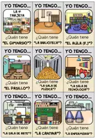 Vorschau - Spiele - SITIOS EN EL COLEGIO (ORTE IN DER SCHULE) - Yo tengo ... ¿Quién tiene ...? (Spanisch) - Seite 2