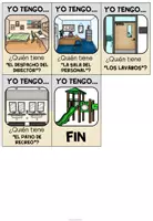 Vorschau - Spiele - SITIOS EN EL COLEGIO (ORTE IN DER SCHULE) - Yo tengo ... ¿Quién tiene ...? (Spanisch) - Seite 3