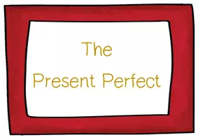 Vorschau - Präsentationen/Tafelbilder - Tafelkarten zum Present Perfect - Seite 1