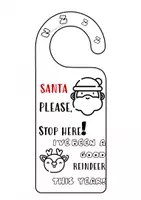 Vista previa - Manualidades / Dibujos para colorear - Christmas hangers - Portada