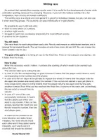 Vista previa - Unidades / Secuencias / Situaciones de Aprendizaje - Writing race - página 1