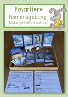 Vorschau - Arbeitsblätter - Polartiere - Set KIGA/Vorschule #silvesterknaller23 - Seite 1