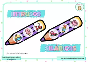 Vista previa - Juegos / Gamificación - Intrusos silábicos - página 1