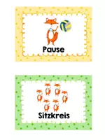Vorschau - Poster - Tagesplantransparenz Fuchsklasse - Seite 2