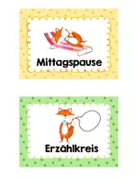 Vorschau - Poster - Tagesplantransparenz Fuchsklasse - Seite 3