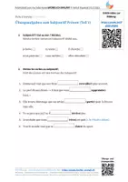 Vorschau - Arbeitsblätter - Subjonctif - Überblick & Aufgaben - Seite 3