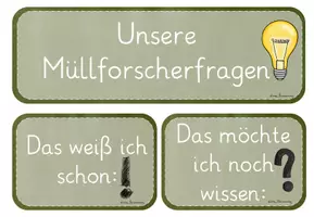 Vorschau - Stundenentwürfe - Reihentransparenz: Thema Müll (1./2. Klasse) - Seite 3