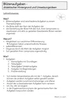Vorschau - Arbeitsblätter - Blütenaufgaben Vorlage, Beispiele und Lehrerhinweise - individualisierbar - Seite 2