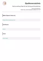 Vorschau - Arbeitsblätter - Buchvorstellung: Paper für den Vortrag und Ausarbeitung - Seite 1
