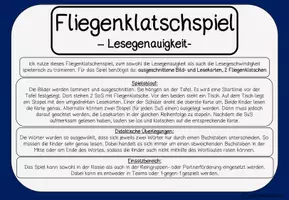 Vorschau - Spiele - Fliegenklatschen-Spiel: Lesegenauigkeit - Seite 2