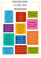 Vista previa - Hojas de trabajo - Pregúntame cualquier cosa: 12 preguntas interesantes sobre mascotas - Portada