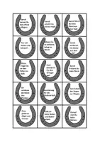 Vorschau - Spiele - Quiz-Karten zum Thema Pferd - Deckblatt
