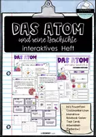 Vorschau - Arbeitsblätter - Das Atom und seine Geschichte - eine komplette Einheit - Deckblatt