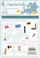 Vorschau - Arbeitsblätter - Länder von Europa – Escape Room - Seite 1
