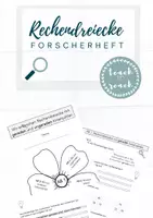 Vorschau - Stundenentwürfe - Bundle Rechendreiecke mit geraden und ungeraden Innenzahlen - Deckblatt