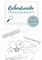 Vorschau - Arbeitsblätter - Forscheraufgaben Rechendreieck mit geraden und ungeraden Innenzahlen ZR1000 - Deckblatt