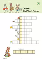 Vorschau - Arbeitsblätter - Oster-Rätsel für die Grundschule - mit Minibuch - Seite 3