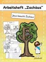Vorschau - Arbeitsblätter - Zachäus - Arbeitsheft / Im Herzen reich werden - Deckblatt