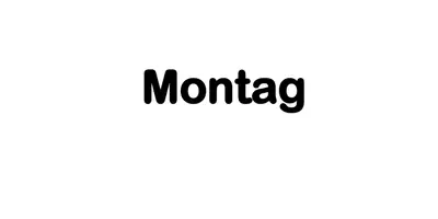 Vorschau - Bildkarten - Stundenplan: Wochentage zum Laminieren - Seite 1
