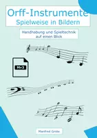 Vorschau - Präsentationen/Tafelbilder - Orff-Instrumente - Handhabung und Spieltechnik auf einen Blick - Deckblatt