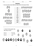 Vorschau - Arbeitsblätter - Lamby Learns Numbers - Lamby lernt die Zahlen -3. Klasse - Seite 3