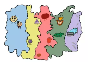 Vorschau - Bildkarten - Paulas Reisen- Karte - Unterrichtstransparenz-Gebärdensprache - Seite 3