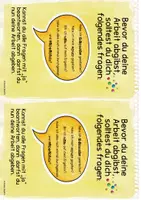 Vorschau - Merkblätter - Plakate Abgabekörbchen Impulsfragen - Seite 1