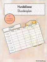 Vorschau - Anderer Materialtyp - Stundenplan - Hundeklasse - Deckblatt