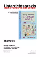 Vorschau - Stundenentwürfe - Unterrichtsmaterial zu ›Die Ameisenkolonie‹ von Jenny Valentine - Deckblatt