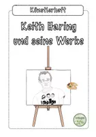 Vorschau - Unterrichtsreihen - Der Künstler Keith Haring - Von der Skizze zum mehrfarbigen Weißliniendruck - Seite 1