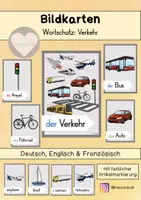 Vorschau - Bildkarten - Bildkarten in DE, ENG, F (SPARPAKET) - Seite 1
