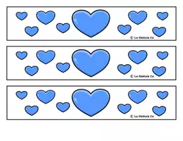 Vista previa - Manualidades / Dibujos para colorear - MANILLAS PARA RECORTAR SAN VALENTIN - página 3
