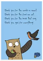 Vista previa - Hojas de trabajo - GRATITUDE RHYME : Thank you for the world so sweet - página 1