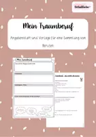Vorschau - Präsentationen/Tafelbilder - Mein Traumberuf - Deckblatt