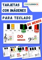 Vista previa - Decoración del aula - Música 🎶 Tarjetas con imágenes para teclado 🎹 DO MENOR - Portada