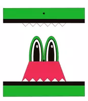 Vorschau - Mal- und Bastelvorlagen - Bastelvorlage / Kopiervorlage - 🐊 Krokodil - Größenvergleich - größer, kleiner, gleich - Seite 3